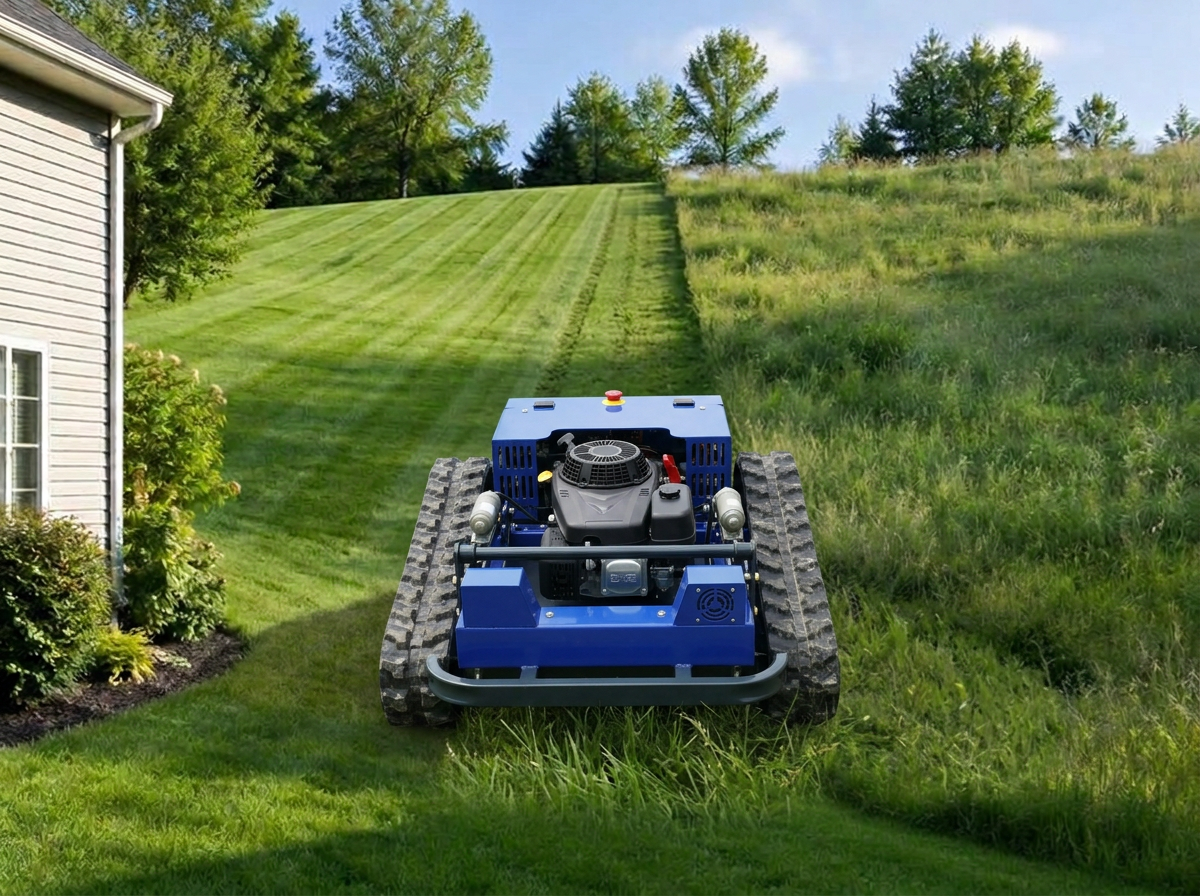 Hillside & slope mowing